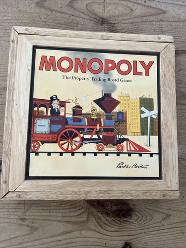 Monopoly nostalgia wooden - monopoly,
