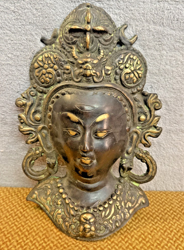 Vintage tibetan bronze goddess - vintage,