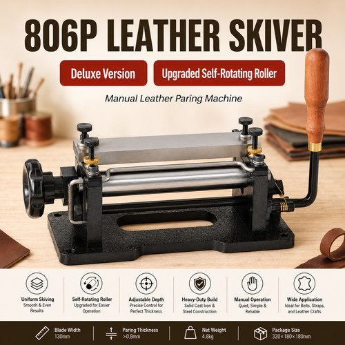 Manual leather skiving - ✅,