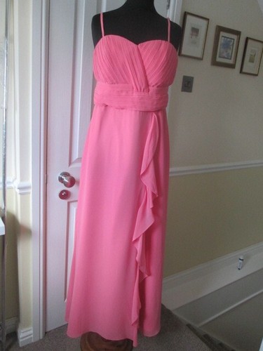 Coral peach thin strap - coral/peach,