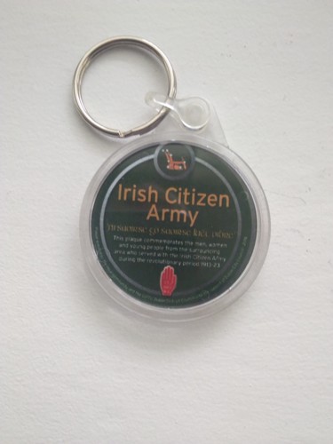 Irish citizen army key ring - army,