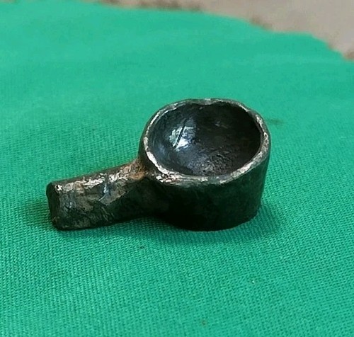 Roman bronze spoon measure - roman,
