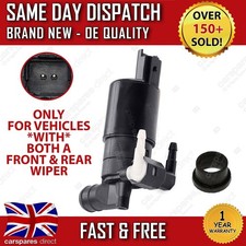 PEUGEOT 106 207 208 307 308 407 807 EXPERT PARTNER DUAL WINDSCREEN WASHER PUMP