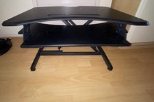 Duronic Sit-Stand Desk DM05D1 - Height Adjustable Office Workstation