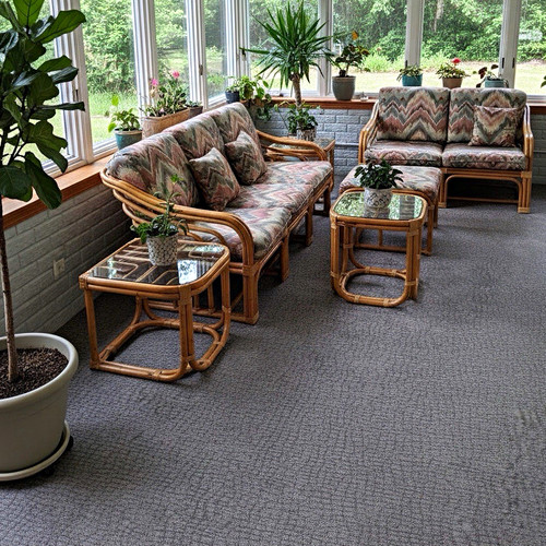 Rattan vintage seat - rattan,