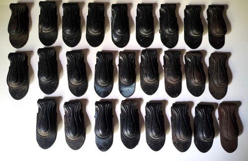 13 pairs antique art - x, /