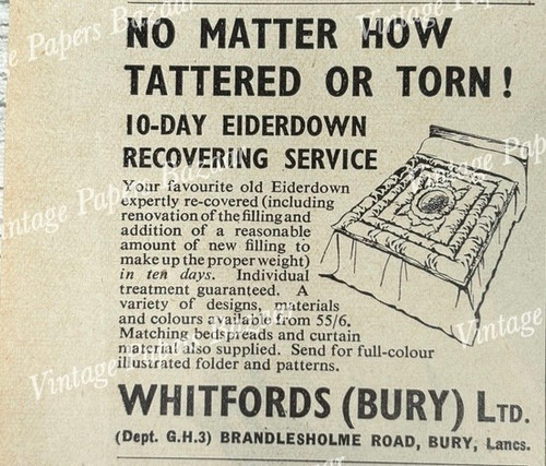 Eiderdown renovation whitfords - eiderdown,