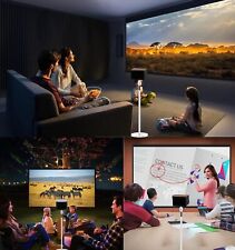Floor standing projector screen Qwall video movies presentations