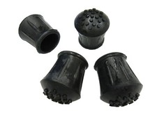 4 Rubber grip feet - Furniture chair table mobility cane leg cover protector