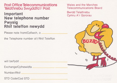 1979 buzby new telephone - gb:,