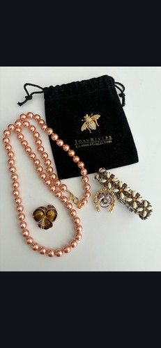 Vtg joan rivers necklace - ,