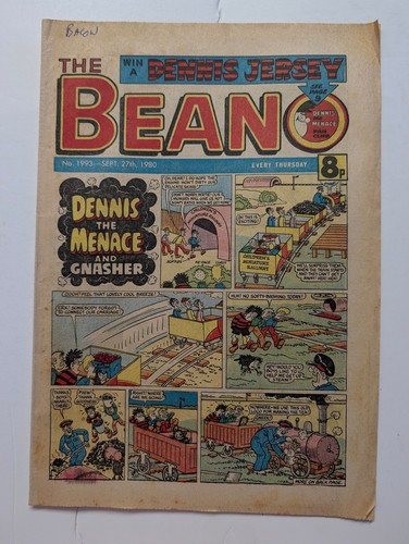 Beano comic 1993 september - comic, no