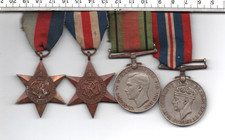 1939/45 MOUNTED FOUR GENUINE