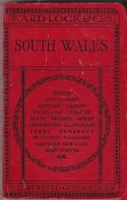 VERY EARLY WARD LOCK RED GUIDE - SOUTH WALES - 1911/12 - maps & plans - RARE