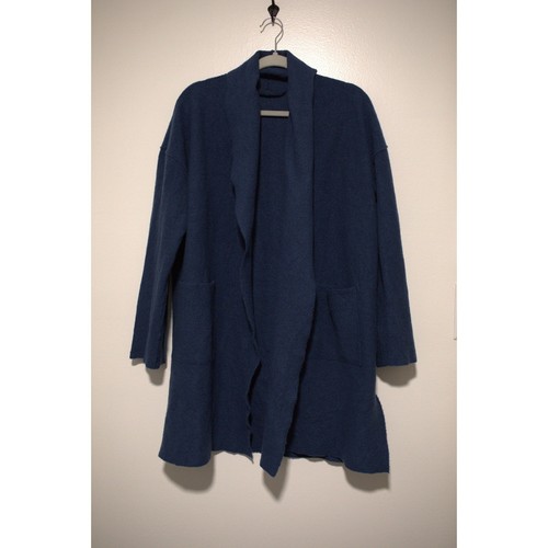 Eileen fisher navy blue - navy, wool