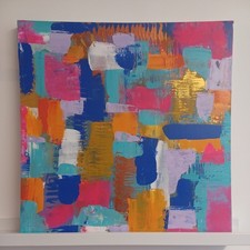 Original Abstract Painting Art