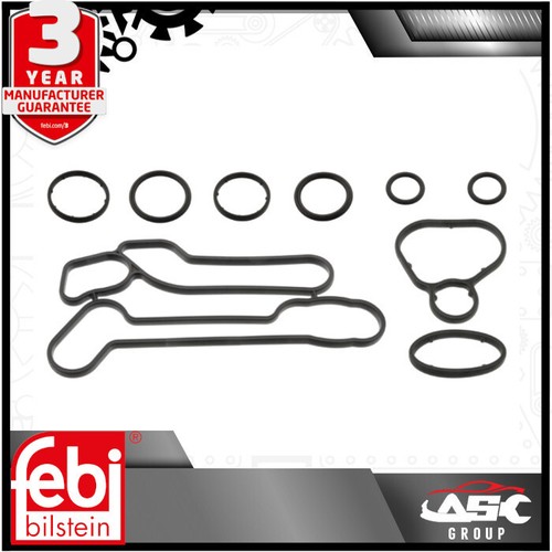 Oil cooler gasket set kit - oil,