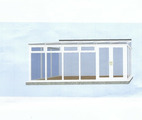 Lean conservatory made to - to,
