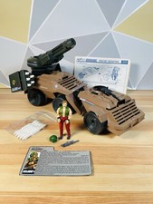 Vtg GI Joe Mean Dog Vehicle w Wildcard Figure Original 1988 Near Complete  VGC