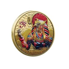 Horus Sun God Coin Ancient Egyptian Mythology Challenge Pyramid Gold Eagle Myth