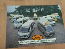 Devon Camper Model Range