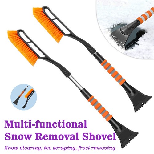 Winter car snow - snow, brush