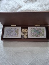 Vintage Card and Dice Set in
