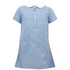 Girls Gingham School Dress