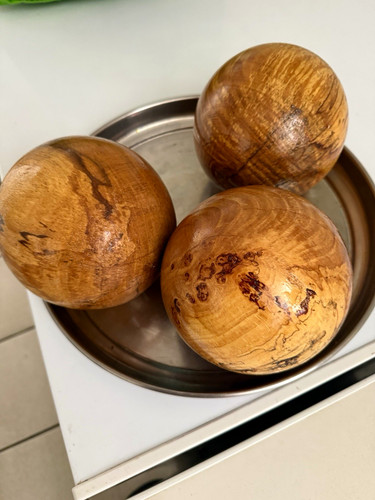 Set wooden skittles balls - set,