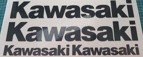 Reflective black kawasaki - x,