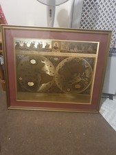 Blaeu Wall Map Of World