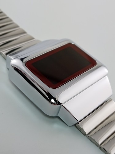 Silver elvis watch - silver,