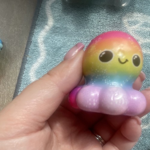Rainbow octopus animal shaped - octopus, animal-shaped