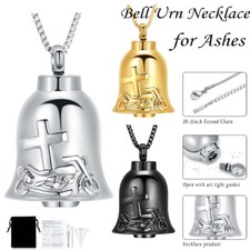 Bell Urn Necklace for Ashes