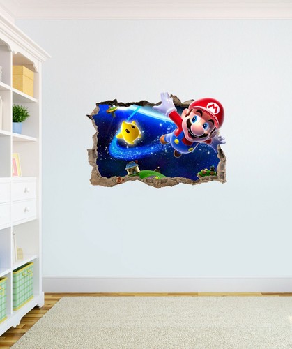 Super mario wall - super,