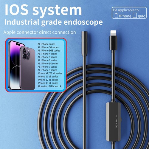 Waterproof endoscope snake cam - waterproof,