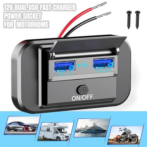 Dual usb fast charger power - dual,