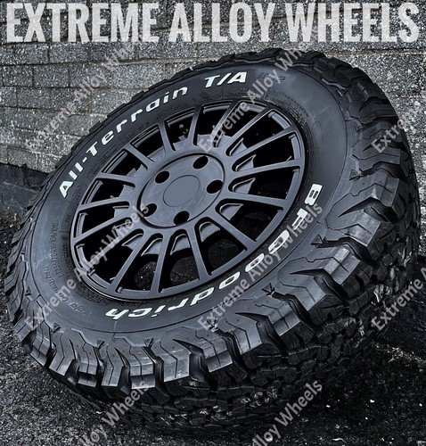 Black alloy wheels - 16",
