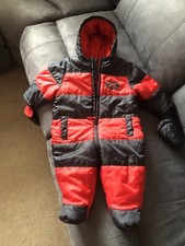 M and S snowsuit 9-12 months