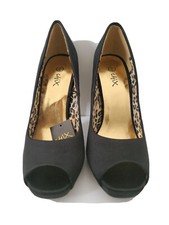 Chix Womens Black Fabric