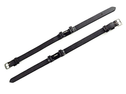 Ascot leather cheek - leather, piece-