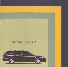 Saab 9-5 Estate 1998-99 UK Market Mailer Sales Brochure 2.0t 2.3t 3.0 V6t