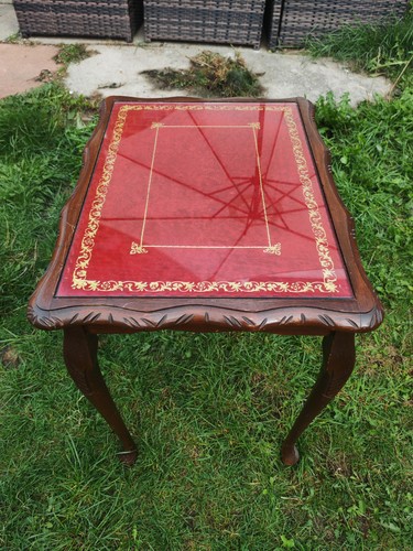 Beautiful vintage dark wooden