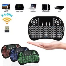 Wireless Mini Keyboard Keypad Mouse Touchpad Remote Control Android box Laptop