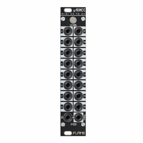 Flame u16mcc midi cv - flame, cc