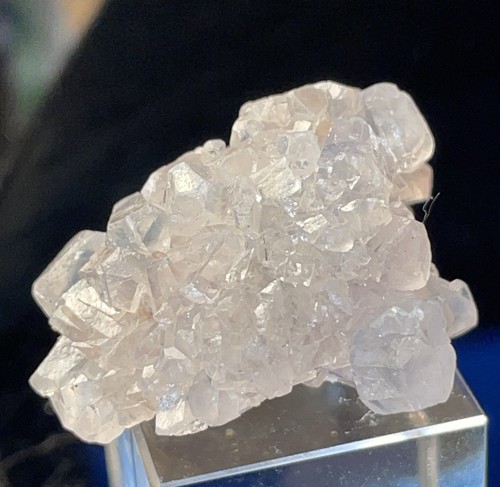 Rare gem colorless smithsonite - gem,