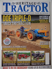 Heritage Tractor Summer 2025 Doe Triple D IH Titan 10-20 Fordson E27N Major