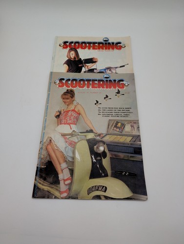 Scootering magazine 1987 - scootering,