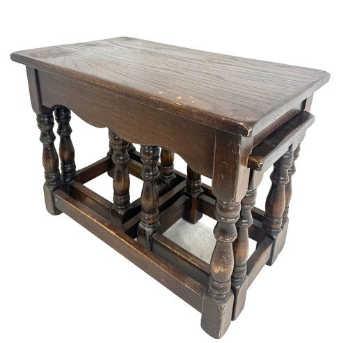 Vintage solid wood nest - solid,