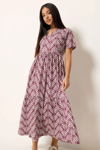 Petite women leaf print - m&co,
